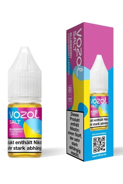Vozol Nikotinsalz Liquid BLUEBERRY RASPBERRY LEMON 10ml