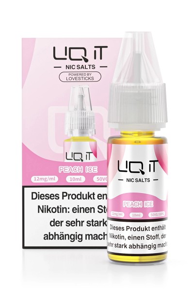 Lovesticks LIQ IT Peach Ice 10ml