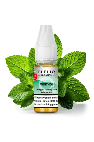 Elfbar ELFLIQ Menthol Nikotinsalz Liquid 10ml