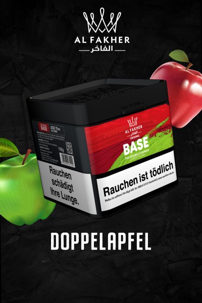 Al Fakher Tabak Base The Double Crunch 110g