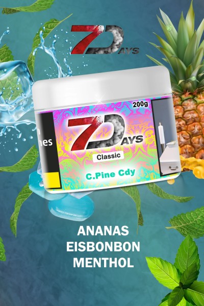 7Days Tabak Classic C.Pine Cdy 200g