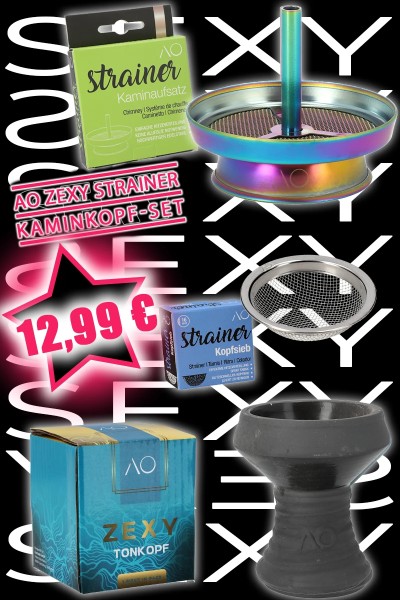 AO Zexy Strainer Steinkopf-Set