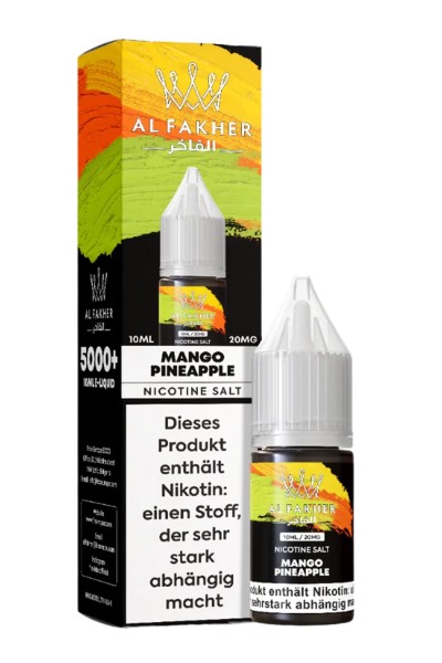 Al Fakher Nikotinsalz Liquid MANGO PINEAPPLE 10ml