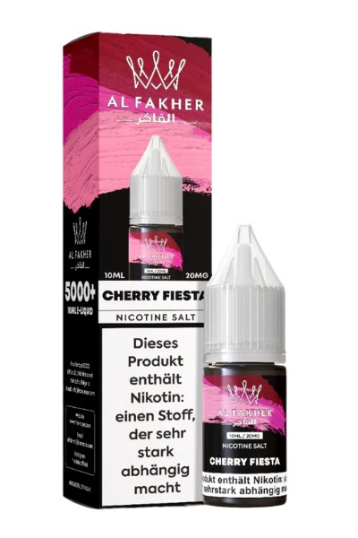 Al Fakher Nikotinsalz Liquid CHERRY FIESTA 10ml