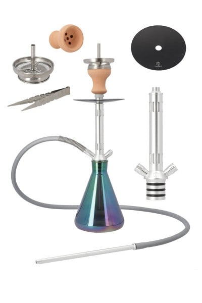 theUnit Aluminium Shisha Rainbow