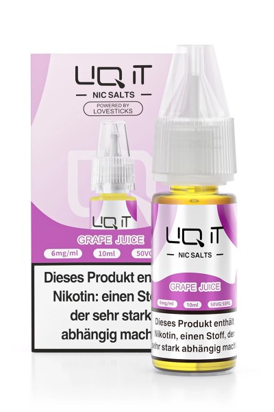 Lovesticks LIQ IT Grape Juice 10ml