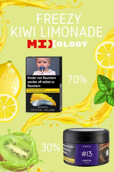 Shisha-World Mixology Freezy Kiwi Lemonade