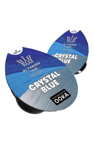 Al Fakher OOKA Pod Tabak Crystal Blue 20g 2er-Pack
