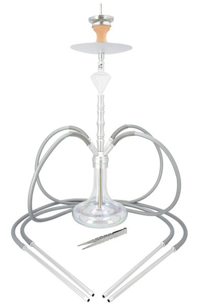 Smokezilla Minya 4S Silber Shiny Clear