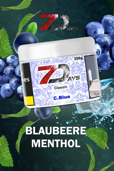 7Days Tabak Classic C.Blue 200g