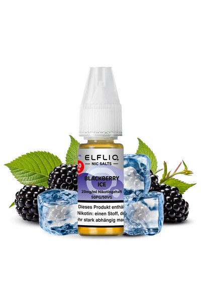 Elfbar ELFLIQ Blackberry Ice Nikotinsalz Liquid 10ml