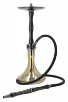 Ocean Hookah Kaif Black Onyx Gold Chrome