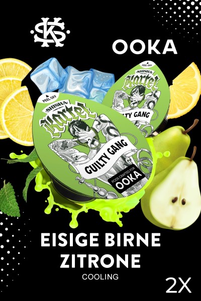Shisha Kartel OOKA Pod Tabak Guilty Gang 20g 2er-Pack