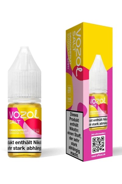 Vozol Nikotinsalz Liquid DRAGONFRUIT BANANA CHERRY 10ml