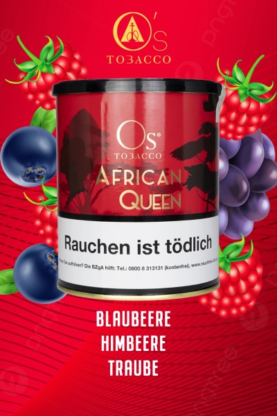 OS Tabak Base African Queen 325g