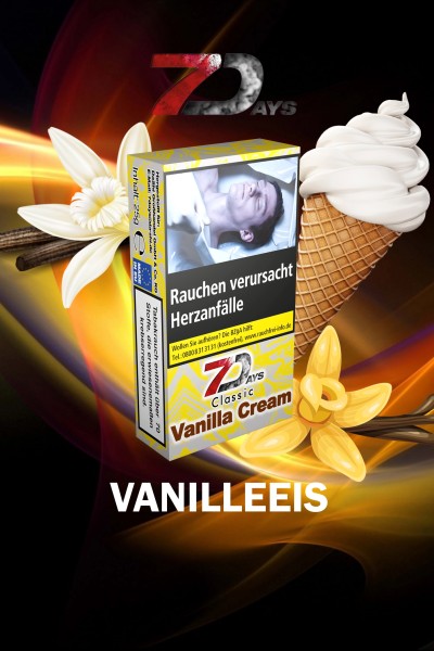 7Days Tabak Classic Vanilla Cream 25g