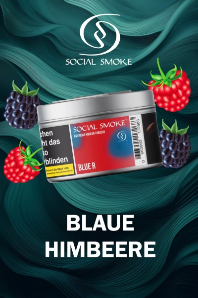 Social Smoke Tabak Blue R 200g