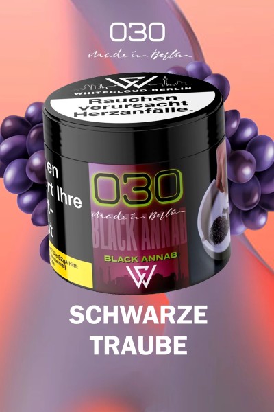 030 Made In Berlin Tabak Black Annab 180g