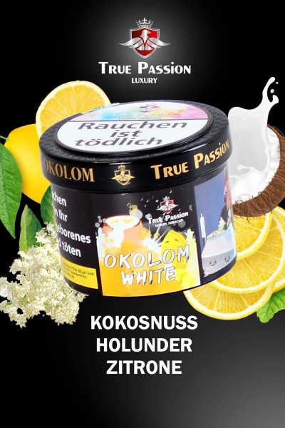 True Passion Tabak Okolom White 200g