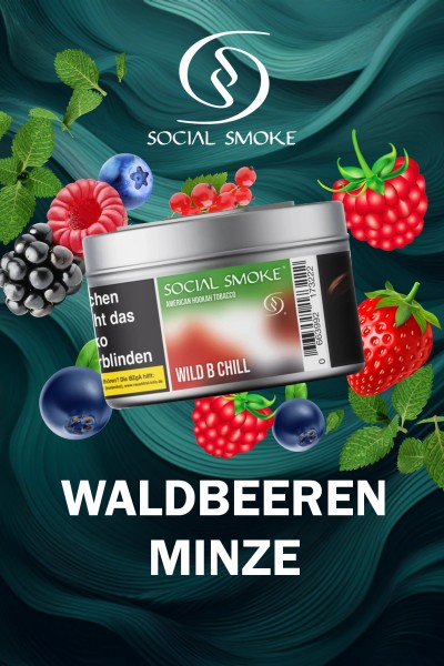 Social Smoke Tabak Wild B Chill 200g