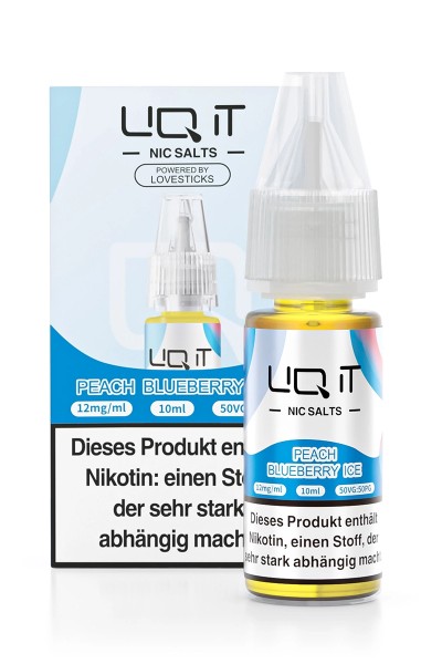 Lovesticks LIQ IT Peach Blueberry Ice 10ml