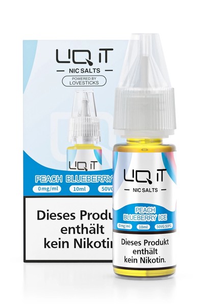 Lovesticks LIQ IT Peach Blueberry Ice 10ml