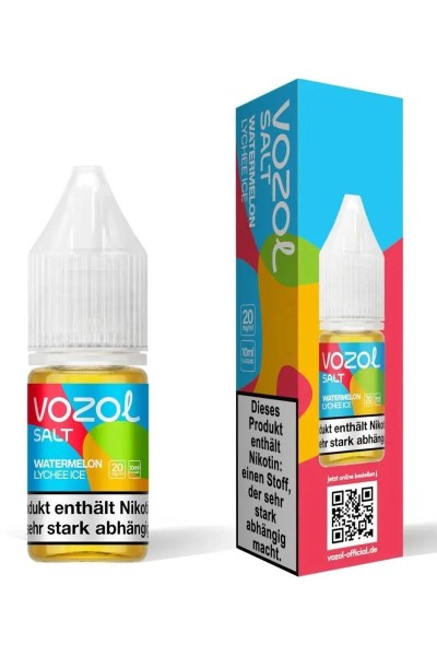 Vozol Nikotinsalz Liquid WATERMELON LYCHEE ICE 10ml