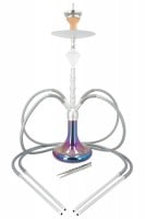 Smokezilla Minya 4S Silber Rainbow