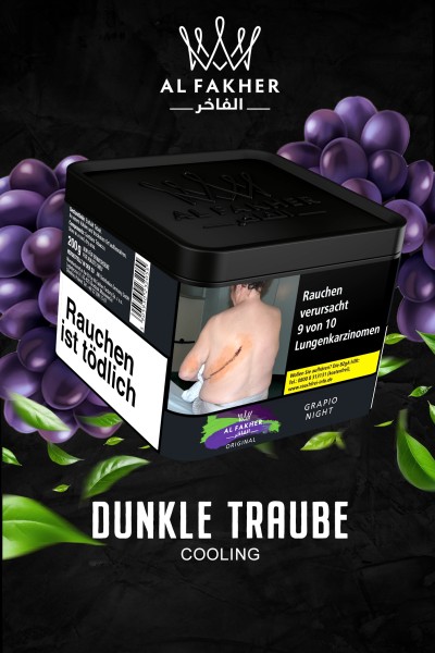 Al Fakher Tabak Grapio Night 200g