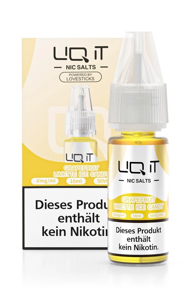 Lovesticks LIQ IT Grapefruit Lime Ice Candy 10ml