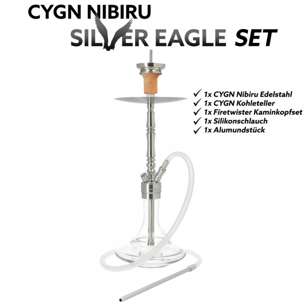 CYGN Nibiru Silver Eagle Set Edelstahl