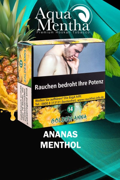 Aqua Mentha Tabak Golden Anna 200g