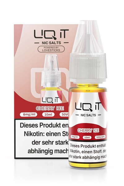 Lovesticks LIQ IT Cherry Ice 10ml