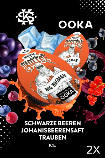 Shisha Kartel OOKA Pod Tabak Big Bagman 20g 2er-Pack