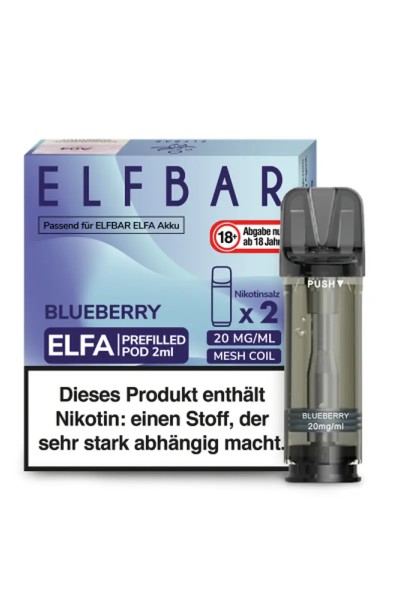 Elfbar Elfa Pods Blueberry 20mg (2 stück)