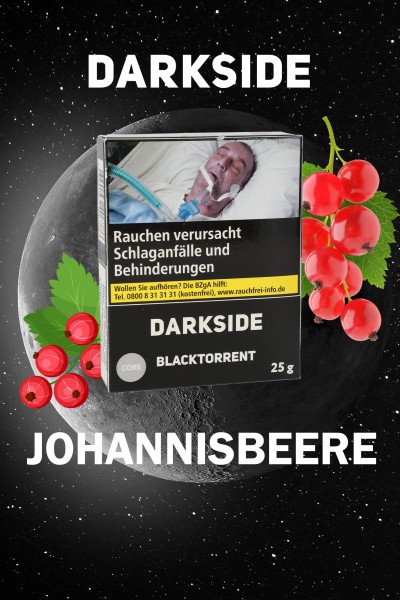 Darkside Core Tabak BLACKTORRENT 25g