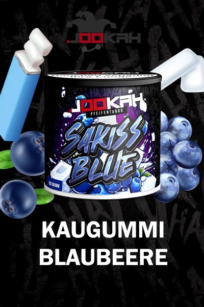 Jookah Tabak Base Sakiss Blue 100g