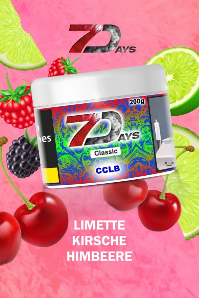 7Days Tabak Classic CCLB 200g