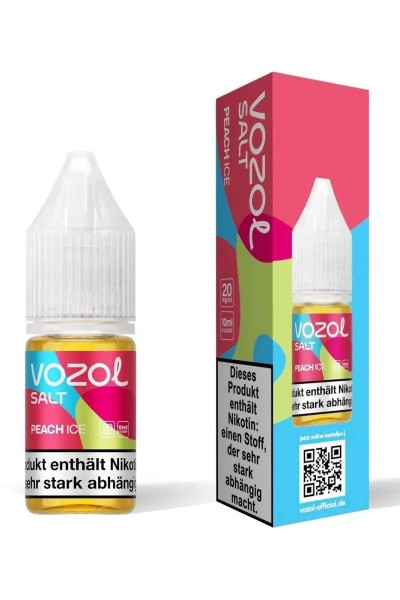Vozol Nikotinsalz Liquid PEACH ICE 10ml