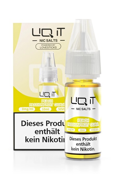 Lovesticks LIQ IT Peach Passionfruit Guava 10ml