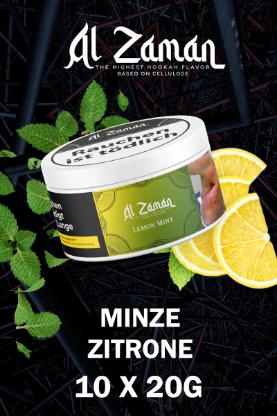 Al Zaman Tabakersatz Lemon Mint 20g