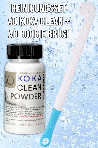 Shisha-World Reinigungsset AO Koka Clean + AO Boobie Brush